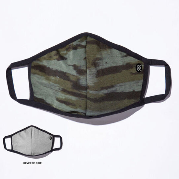 双面高级口罩 [RAMP CAMO MASK] 军绿色