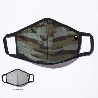 双面高级口罩 [RAMP CAMO MASK] 军绿色
