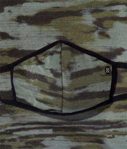 双面高级口罩 [RAMP CAMO MASK] 军绿色
