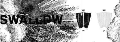 『GORILLA』トラクションパッド  [SWALLOW ] BLK/WHT