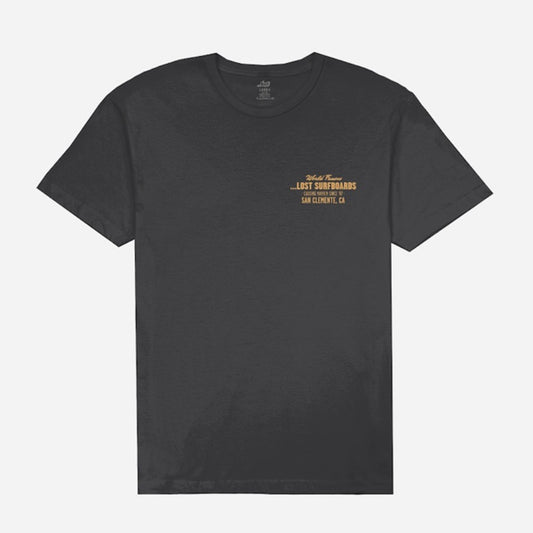 T-shirt [World Famous Tee] Vintage Black / L size