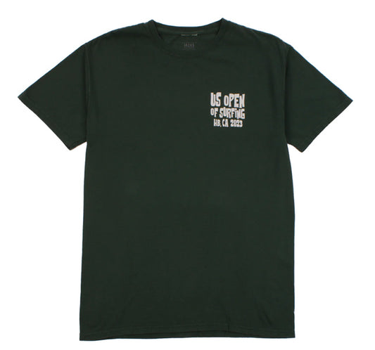『WSL』US OPEN T-shirt [HUNTINGTON BEACH] Field Green