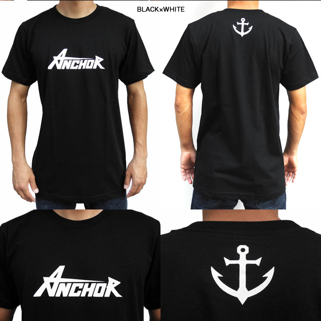 『ANCHOR』MEN'S T-shirt/Type-BLACK