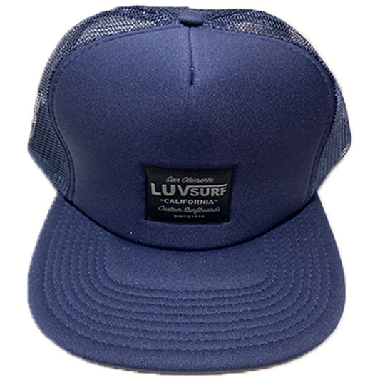 Flat visor mesh cap [Affected] Navy