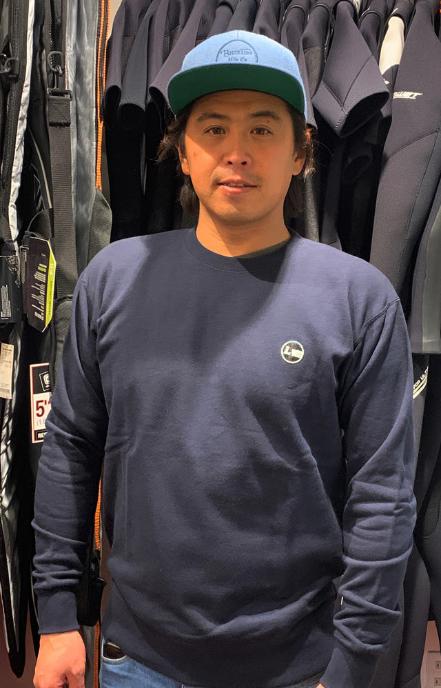 『Luvsurf』 训练服，毛巾布 [Racing Icon] 海军蓝 / M码