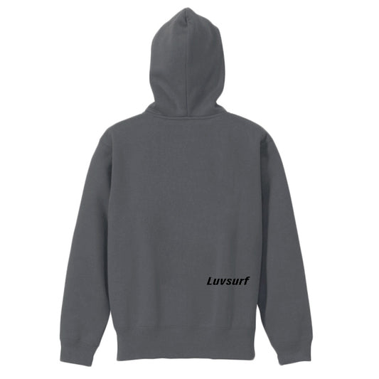 10oz Sweat Full-Zip Hoodie [High Brand] CEMENT / XL
