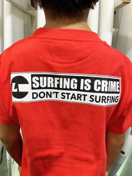 『Luvsurf』T恤 [CRIME] 意大利红
