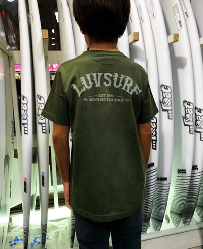 『Luvsurf』T恤 [EST] 军绿色