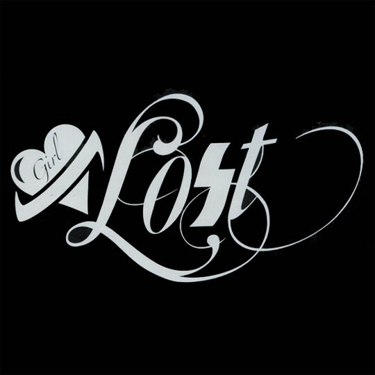 LOST 贴纸 [LOST GIRL] 白色
