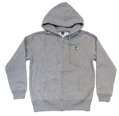 Racing Icon Full-Zip Hoodie in H.GREY (Size M)