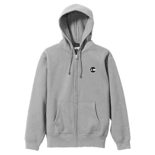 Racing Icon Full-Zip Hoodie in H.GREY (Size M)