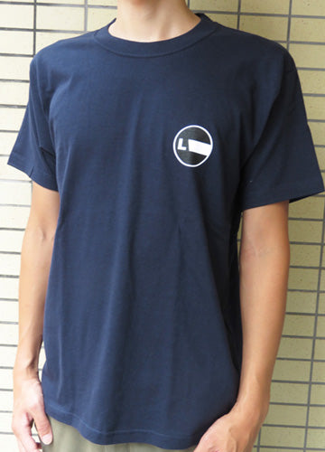 50% off! Luvsurf T-shirt [Racing Icon] NAVY