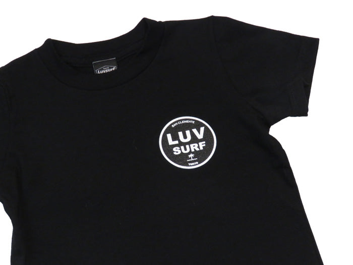 50%OFFセール！オリジナル KID's Tシャツ [OVAL PALM] BLACK