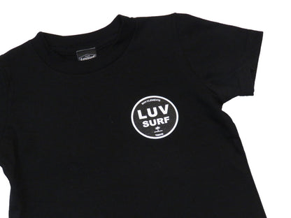 50%OFFセール！オリジナル KID's Tシャツ [OVAL PALM] BLACK