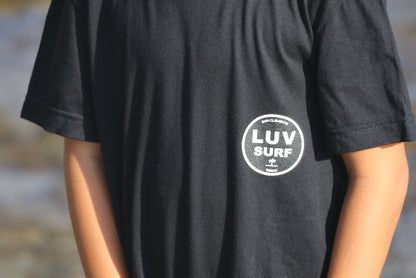 50%OFFセール！オリジナル KID's Tシャツ [OVAL PALM] BLACK